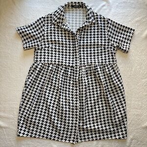 Missguided Houndstooth Dress